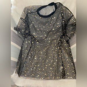 Eras Tour Mesh Sparkly T-shirt